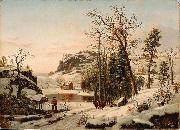Samuel Lancaster Gerry New England Early Winter china oil painting artist